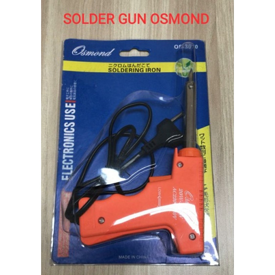 Osmond Solder model pistol atau gun 40watt