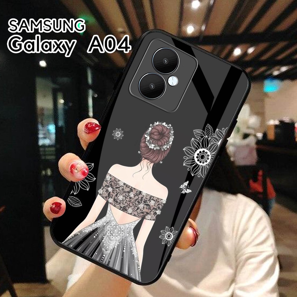 Softcase Kaca Samsung A04 A04E  - Casing Hp Samsung A04E A04  - Case Hp Samsung A04 A04E - Softcase 