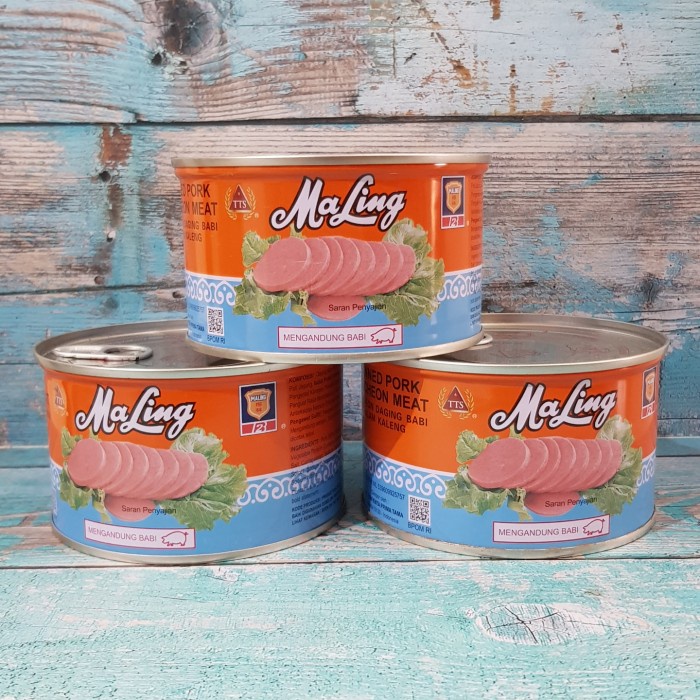 

NEW maling babi tts- canned pork lucheon meat tts 397 gr