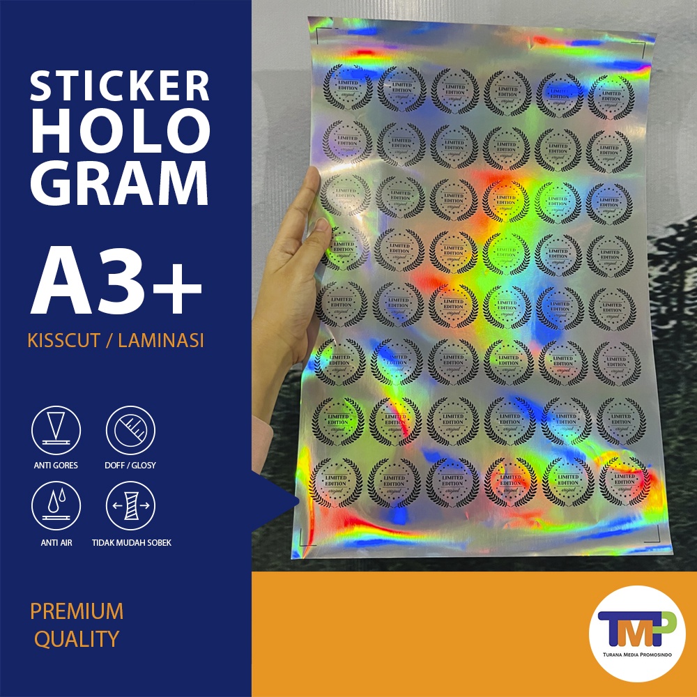 

Cetak Sticker Hologram Ukuran A3