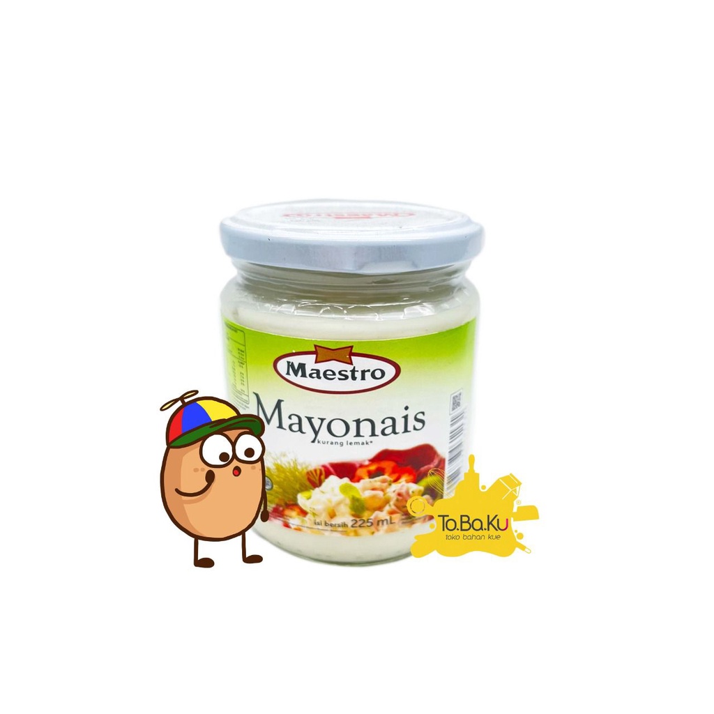 

Maestro Mayonnaise 225ml (Jar Kaca)