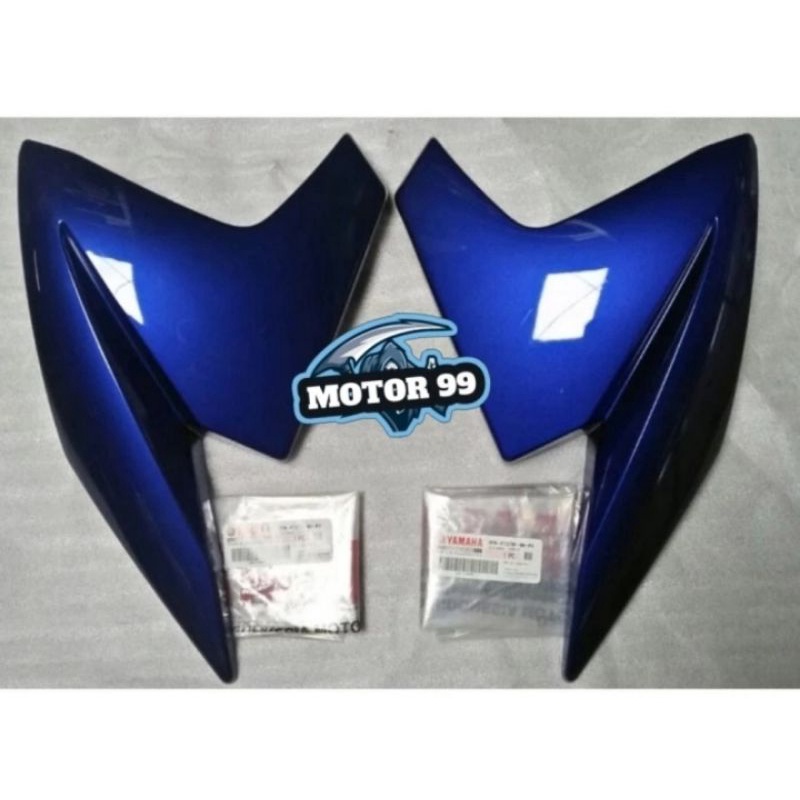 SAYAP TANGKI YAMAHA VIXION NVL KANAN KIRI BIRU ORIGINAL YGP