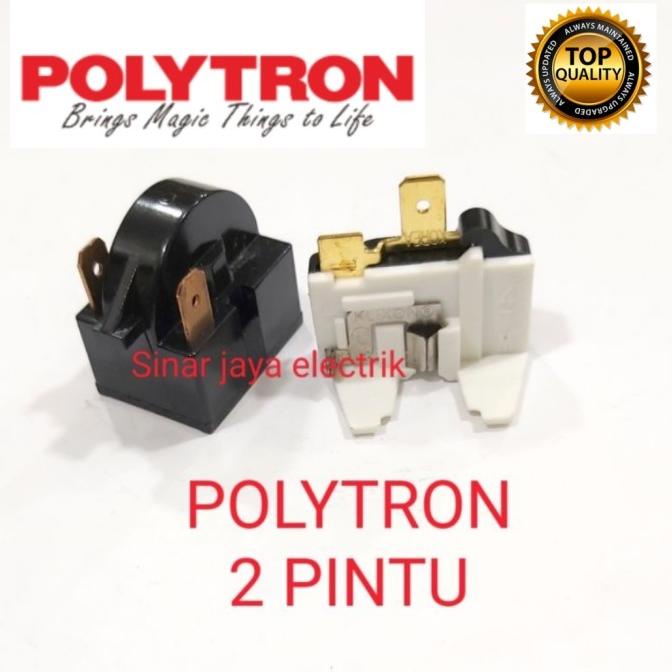 RELAY PTC OVERLOUD KULKAS POLYTRON 2 PINTU