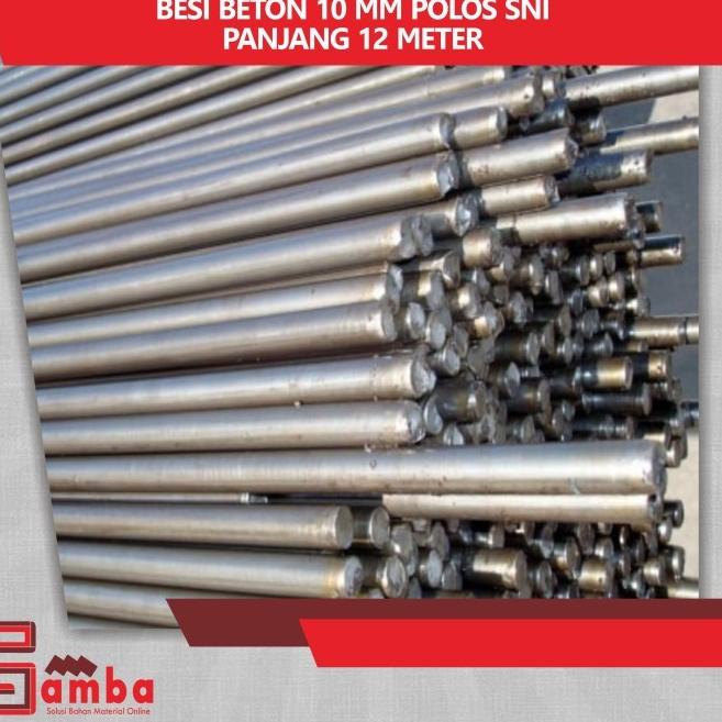 BESI BETON 12 MM POLOS SNI PANJANG 12 METER