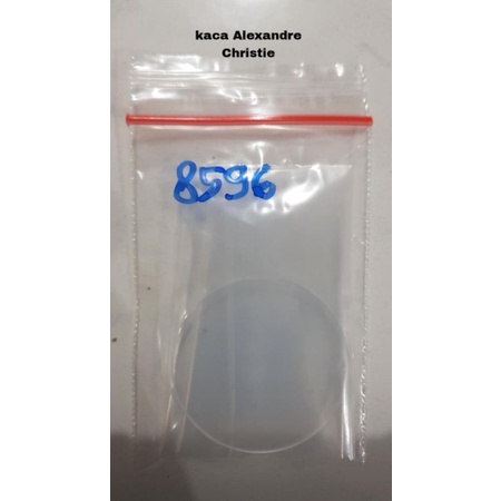 kaca jam tangan pria Alexandre Christie 8596m original