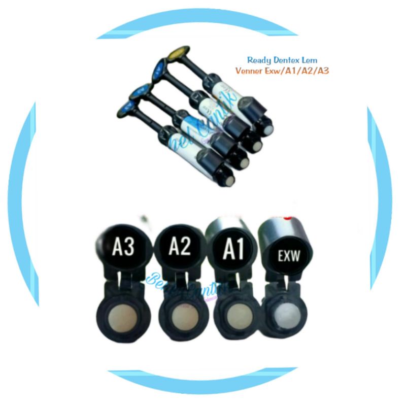 Lem Dentex DX Universal Composite Nano Hybrid Lengkap Exw A1 A2 A3