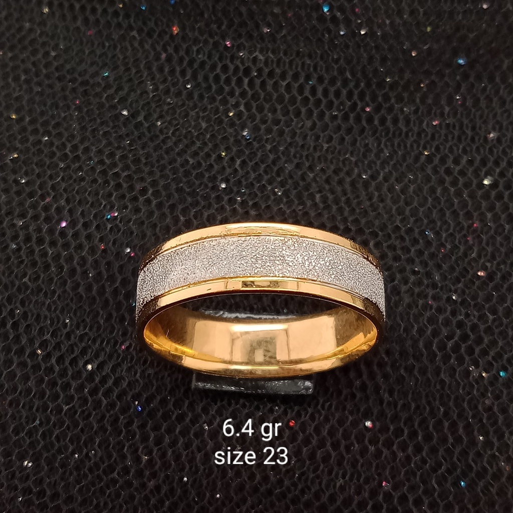 Cincin emas 17K - 6.4 gr kadar 750 - 3861