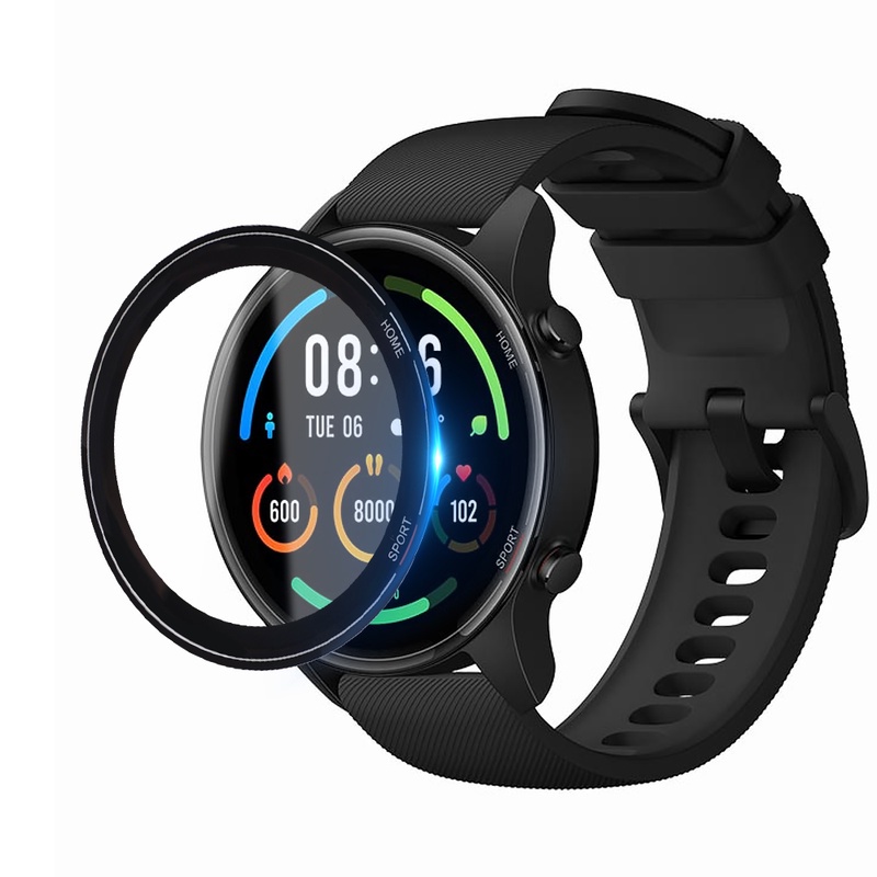 Film Pelindung Layar Smartwatch Bahan Fiber Anti Gores Untuk Xiaomi