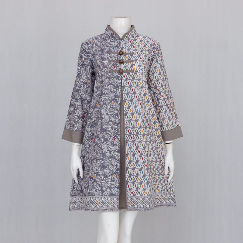 TUNIK BATIK | BATIK MURAH | GROSIR BATIK | DRESS BATIK | COD | MURAH | TUNIK LUCU | DRESS LUCU | BLU