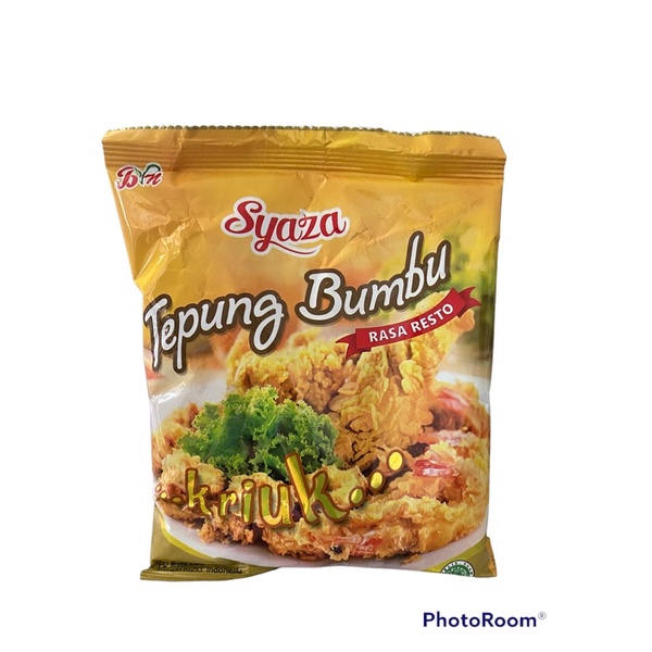 

Tepung Bumbu SYAZA/Tepung Ayam Kriuk/Tepung Ayam Krispy/Tepung Ayam KFC/Tepung Ayam ala McD/Tepung Ayam ala Resto