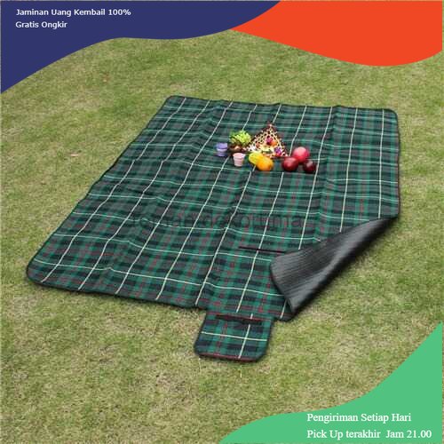 TD - PR VILEAD Matras Camping Lipat Oxford Waterproof Picnic Blanket 1.5x2 m - V15