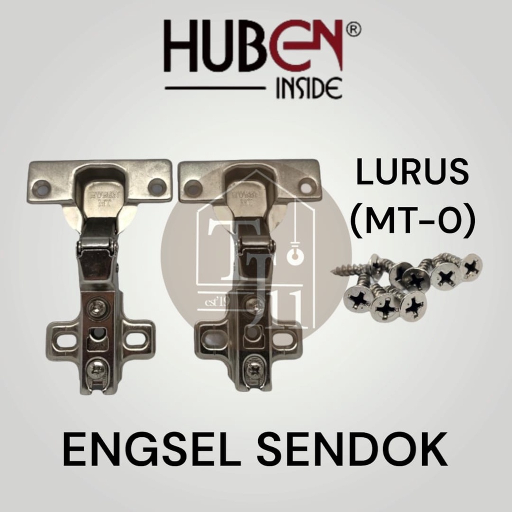 ENGSEL SENDOK LURUS 35MM HUBEN MT-0 / ENGSEL SENDOK LURUS / ENGSEL SENDOK HUBEN