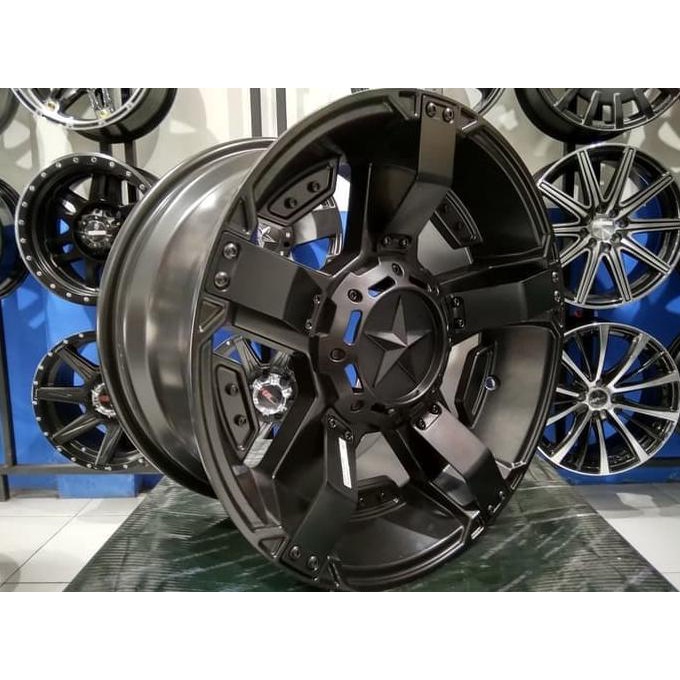 Sale Velg Mobil HSR Tipe RASTA 2 Ring 18 Pajero Dakar Sport Fortuner VRZ