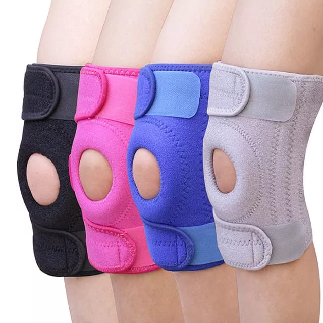 Pelindung Penyangga Lutut Knee Brace Osteoarthritis Lutut Basket Volly Badminton Gym