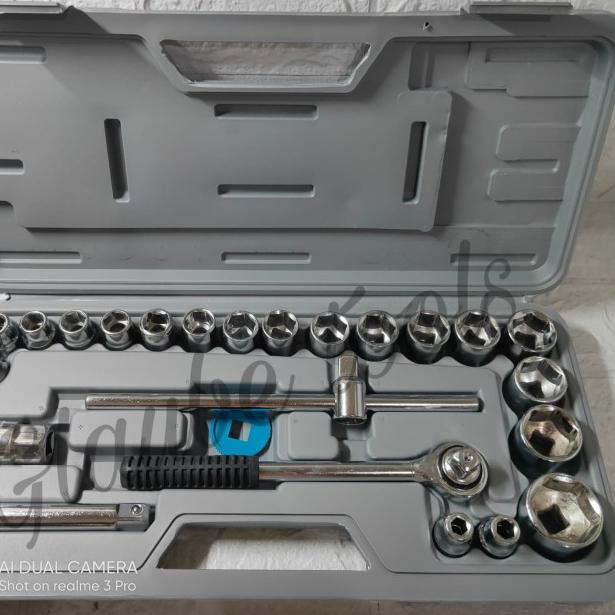 Kunci Sock Set 25pc 8-32 - Kunci Sok Set Besar