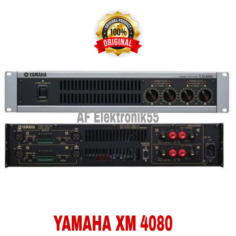Power Yamaha XM 4080 ( Output 4 Channel ) Original