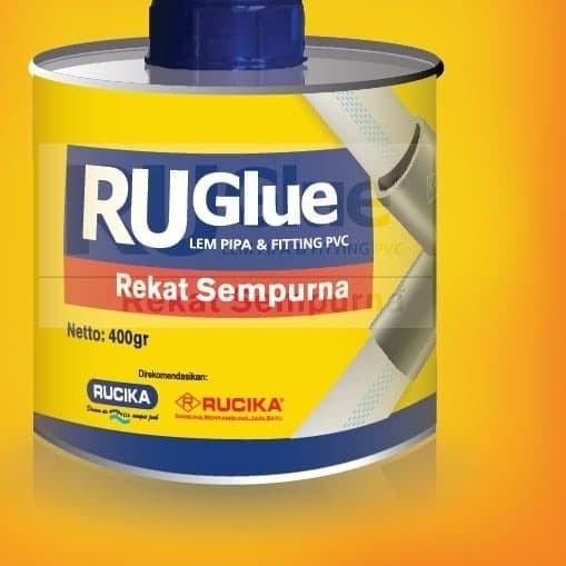 

Lem Rucika Ruglue Truglue Pipa pralon PVC 400g