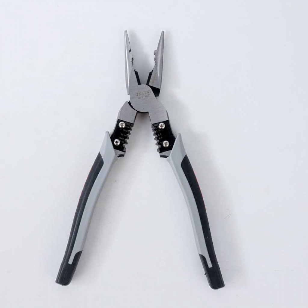 Tang Pemotong Kawat Kabel CRV Multifungsi Needle Plier 9Inch Anti Slip