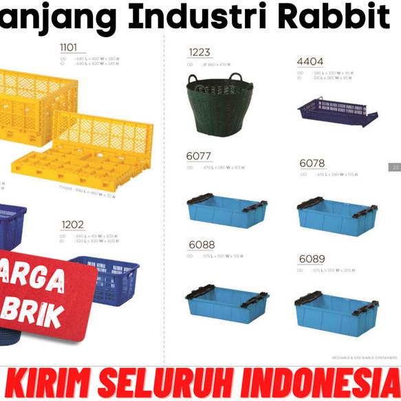 

Keranjang Plastik industri Keranjang Plastik Box Container Rabbit