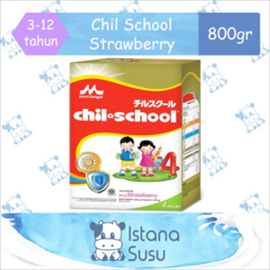 Morinaga Chil School Reguler Stroberi 800 gr