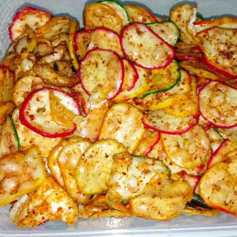 

kerupuk seblak bantet