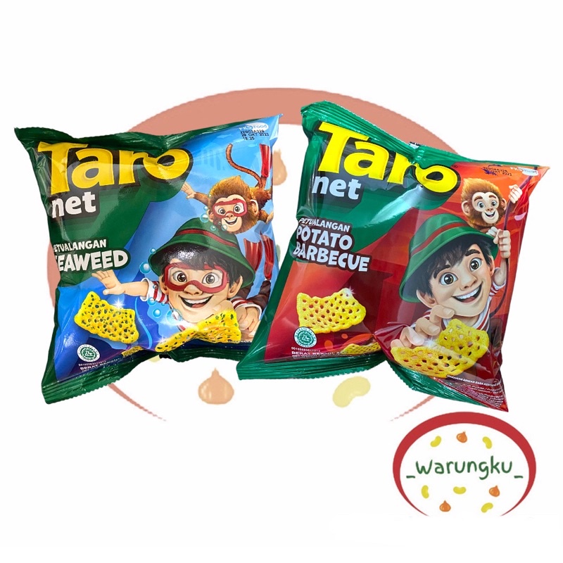 

TARO NET 32GR Rasa Seaweed Potato BBQ - 1 pcs