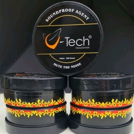 Sound proof Agent Gel V-Tech Peredam Pelapis Plat Lantai Plafon Dan Plat Pintu Mobil