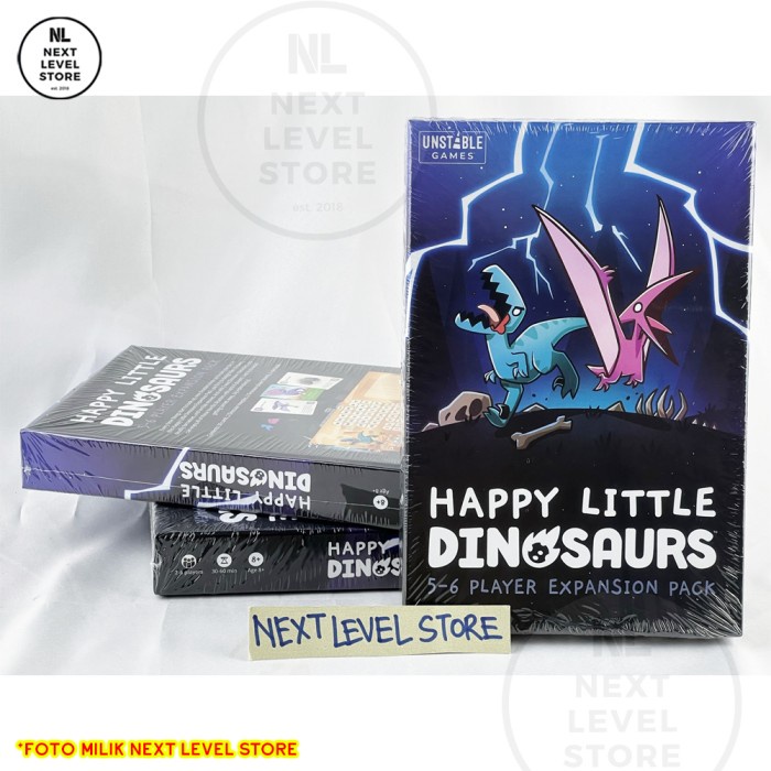 Happy Little Dinosaurs : 5-6 Expansion - Board Game Card Games