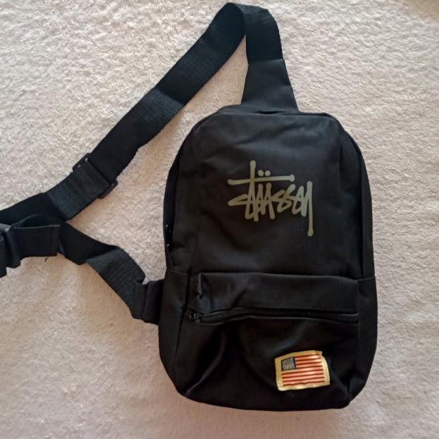 Tas Selempang Pria Stussy Sling Bag Slingbag Troops