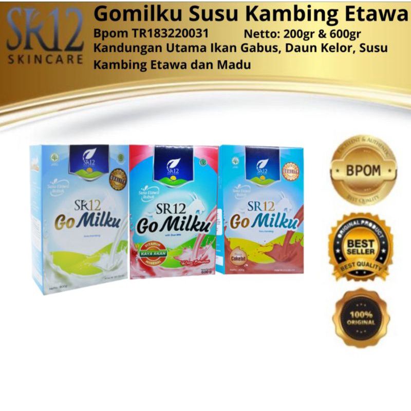 

(COD) Susu Kambing Etawa Premium / Gomilku Sr12 / Men Berat Badan Anak & Dewasa / Susu Pertumbuhan / Susu Gemuk / Penggemuk Badan Cepat / Susu Penambah Berat Badan / Tidak Bau Amis / Susu Pertumbuhan / Susu Meninggikan Badan