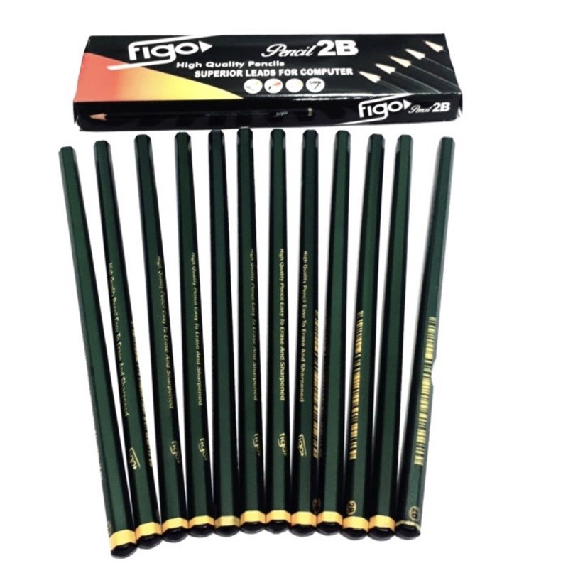 

PENSIL 2B FIGO murah/ pensil 2B BATIK (isi 12 pcs)