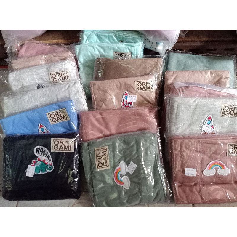 Gendongan kaos bayi Origami elastis / Geos bayi modern simple