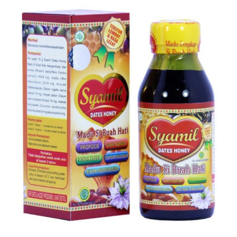 

Madu Syamil Anak - Syamil Dates Honey, Madu Lengkap Si Buah Hati