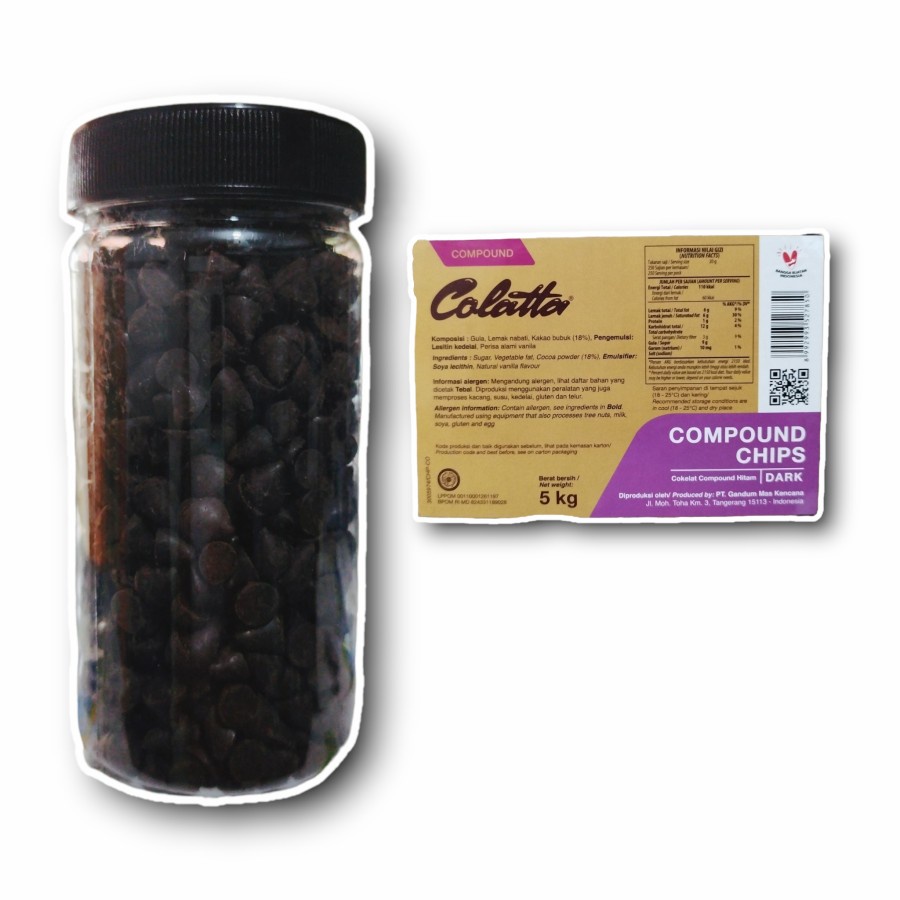 

COLATTA CHOCO CHIPS 150 GRAM