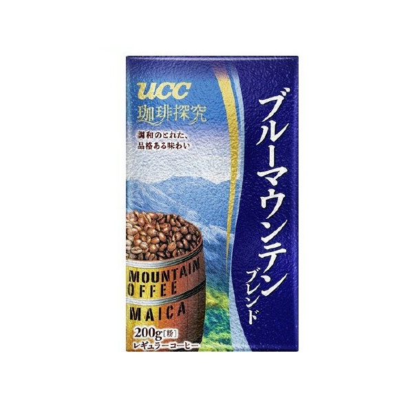 UCC Coffee Exploration Blue Mountain Blend Ground Coffee 200 Gram