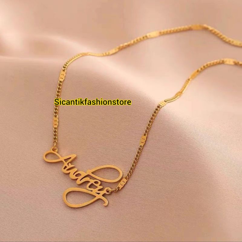 KALUNG TITANIUM WANITA TRENDING ASLI TITANIUM ANTI KARAT SELAMANYA KALUNG TITANIUM FASHION STYLE WANITA KOREA HARIAN PEREMPUAN KADO ULANG TAHUN PERGI PESTA