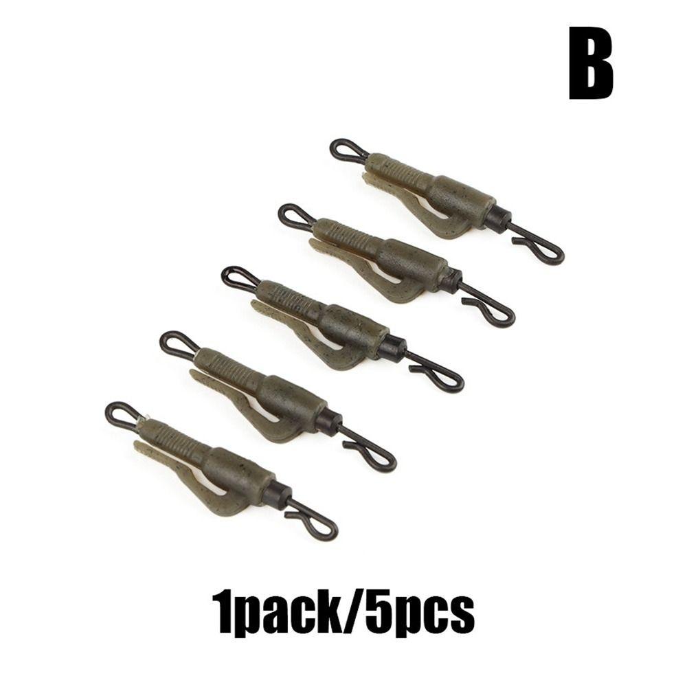 Top 10Pcs/lot Memancing Putar Snap Baru Tahan Lama Tackle Aksesoris Garis Klip