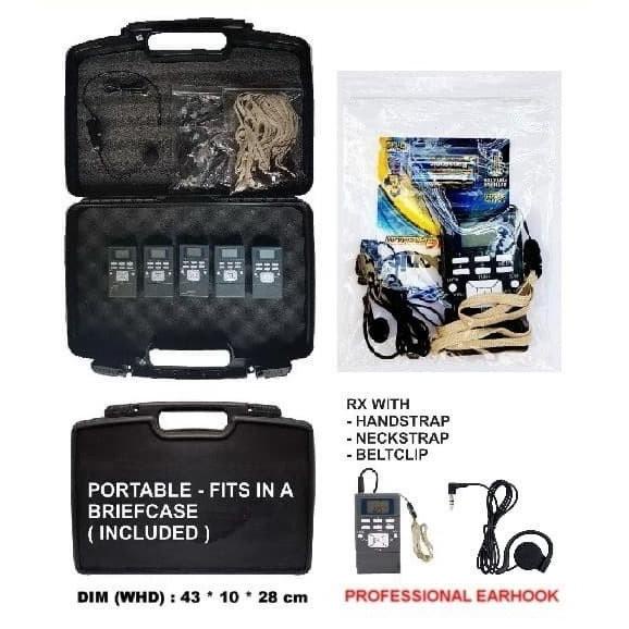 Cbg-281 Wireless Tour Guide System - Translator System - 1