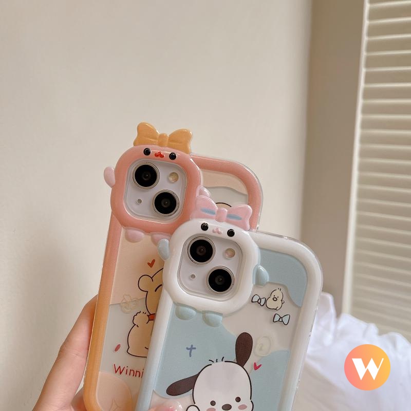 Soft Case Desain Winnie the Pooh 3D Untuk Vivo Y35 Y16 Y22 Y11 Y15 Y55 Y15s Y21 Y12 Y20 Y53s Y02s Y91 Y51 Y15A Y20s Y23 Y20s Y20 Y30 Yn23 Y91C Yn3S Yn20