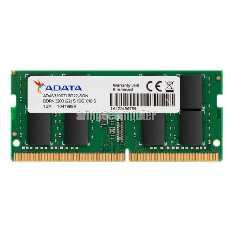 Memory (RAM) Adata SODIMM 16GB DDR4 3200Mhz