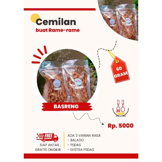 

BASRENG DAUN JERUK (MAKANAN RINGAN)