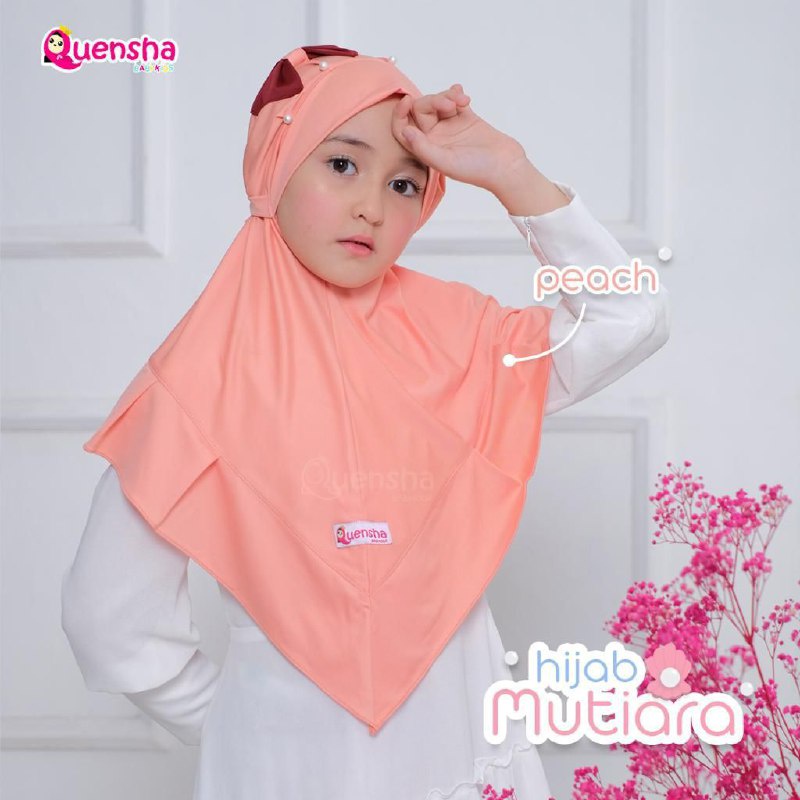 HIJAB MUTIARA BY QUENSHA/BEGRO ANAK/BERGO NON PAD/BERGO JERSEY