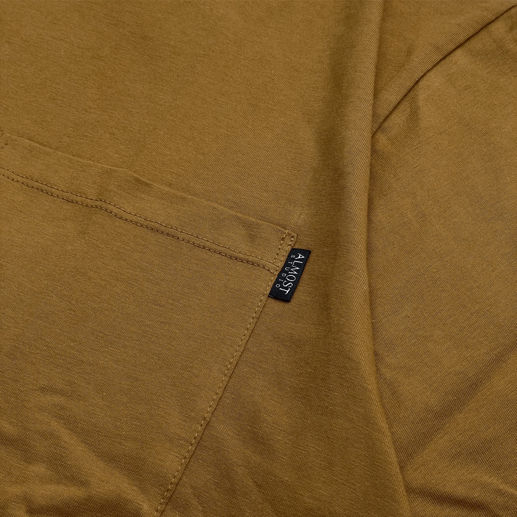 Almost Studio - T-Shirt Oversize - Vast - Brown