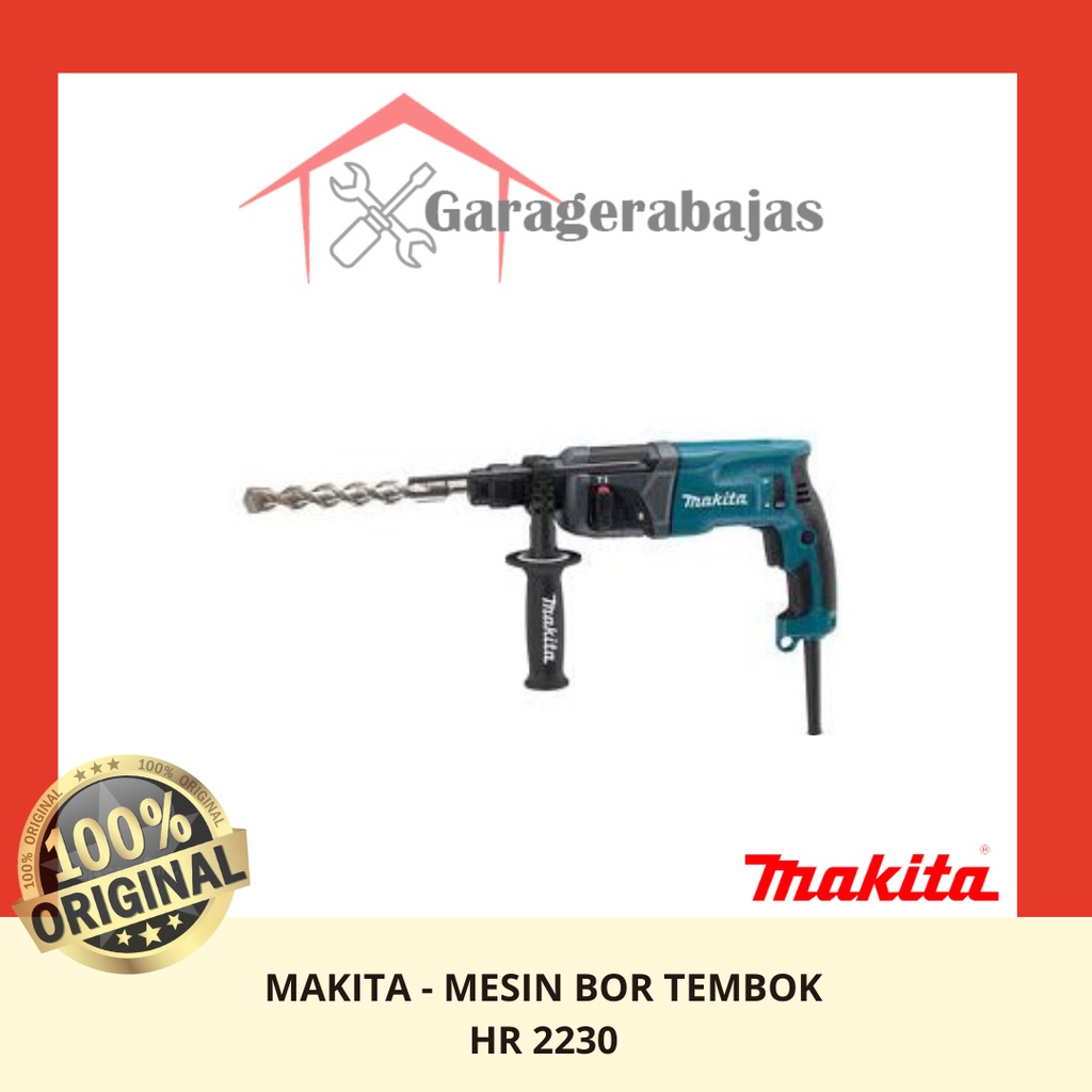 Mesin Bor Rotary Hammer Makita Hr2230  Hr 2230