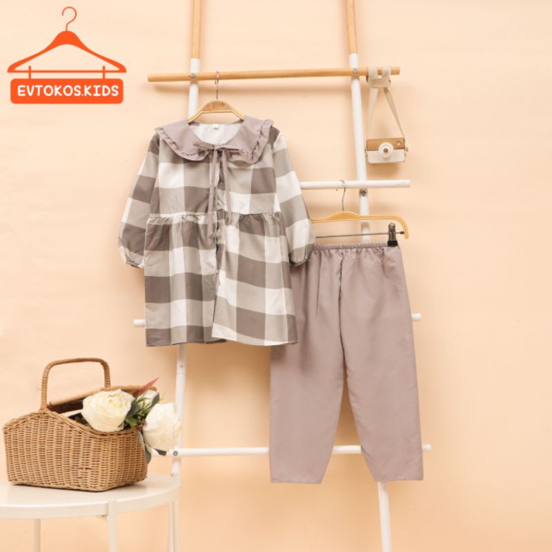 Baju anak perempuan set anak perempuan Haruka Zavina