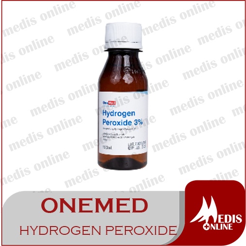 Jual Onemed H2o2 Hydrogen Peroxide 3 Cairan Pembersih Luka Isi 100 Ml