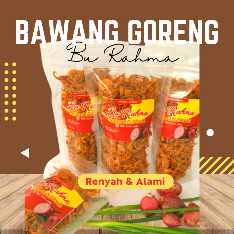 

Bawang Goreng Renyah Alami