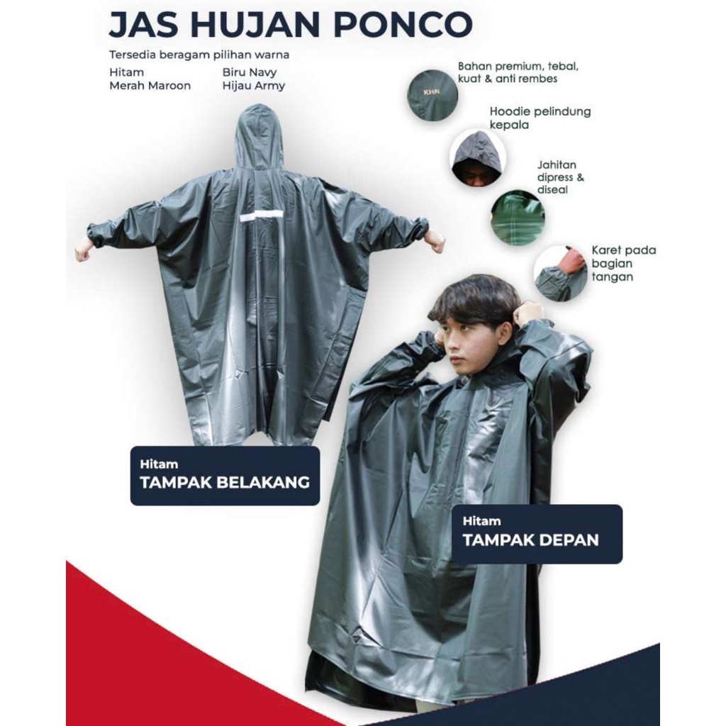 Jas Hujan KHN Original Ponco
