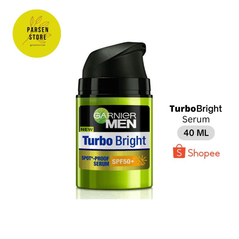 Jual Garnier Men Turbo Bright Spotproof Serum SPF50+ 40ml Shopee
