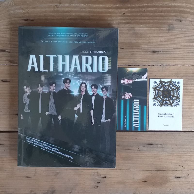 [Preloved Original] Novel Wattpad ALTHARIO + Unpublish Part